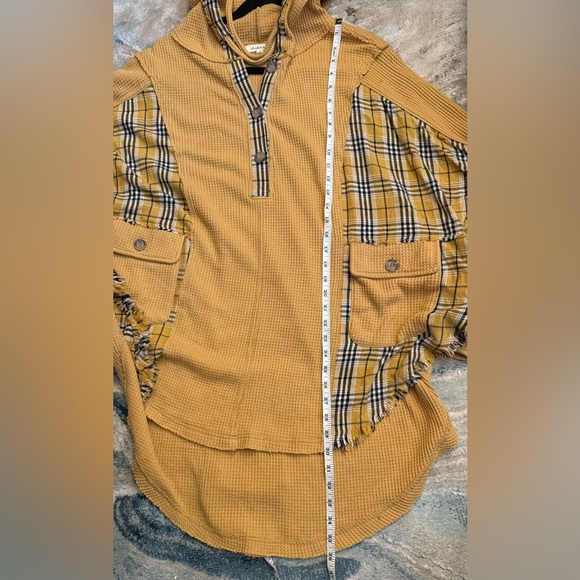 Oli & Hali oversized hooded shirt, size small - Picture 6 of 6